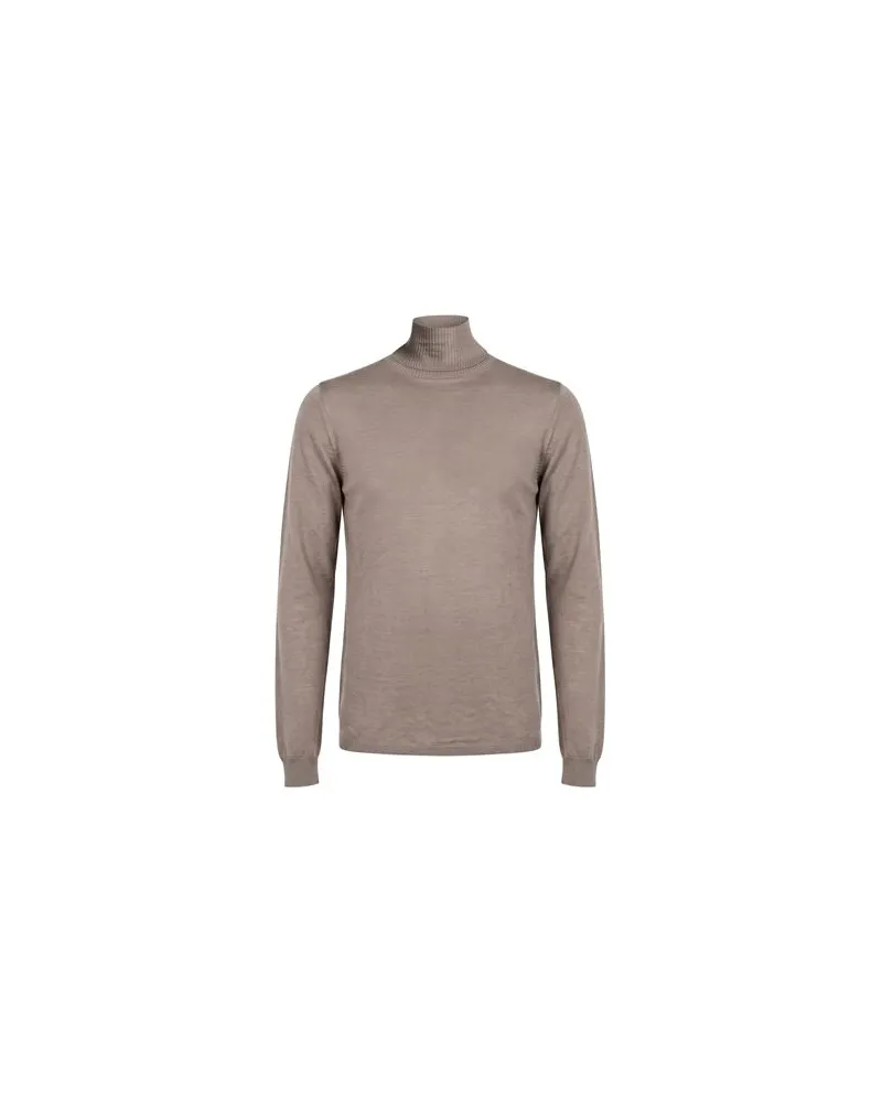 Rick Owens STRICKWAREN - Rollkragenpulloverauf YOOX.COM Khaki