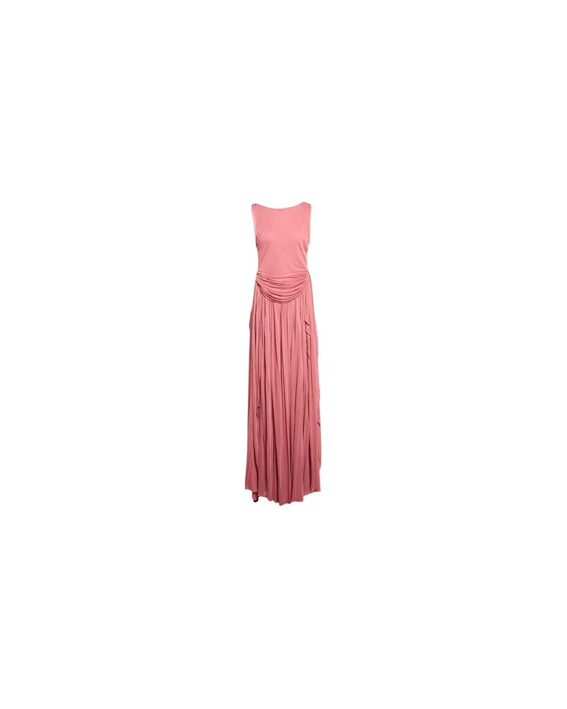 Lanvin KLEIDER - Maxi-Kleiderauf YOOX.COM Antikrosa