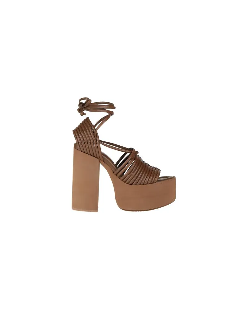 Paloma Barceló SCHUHE - Sandalenauf YOOX.COM Kamel