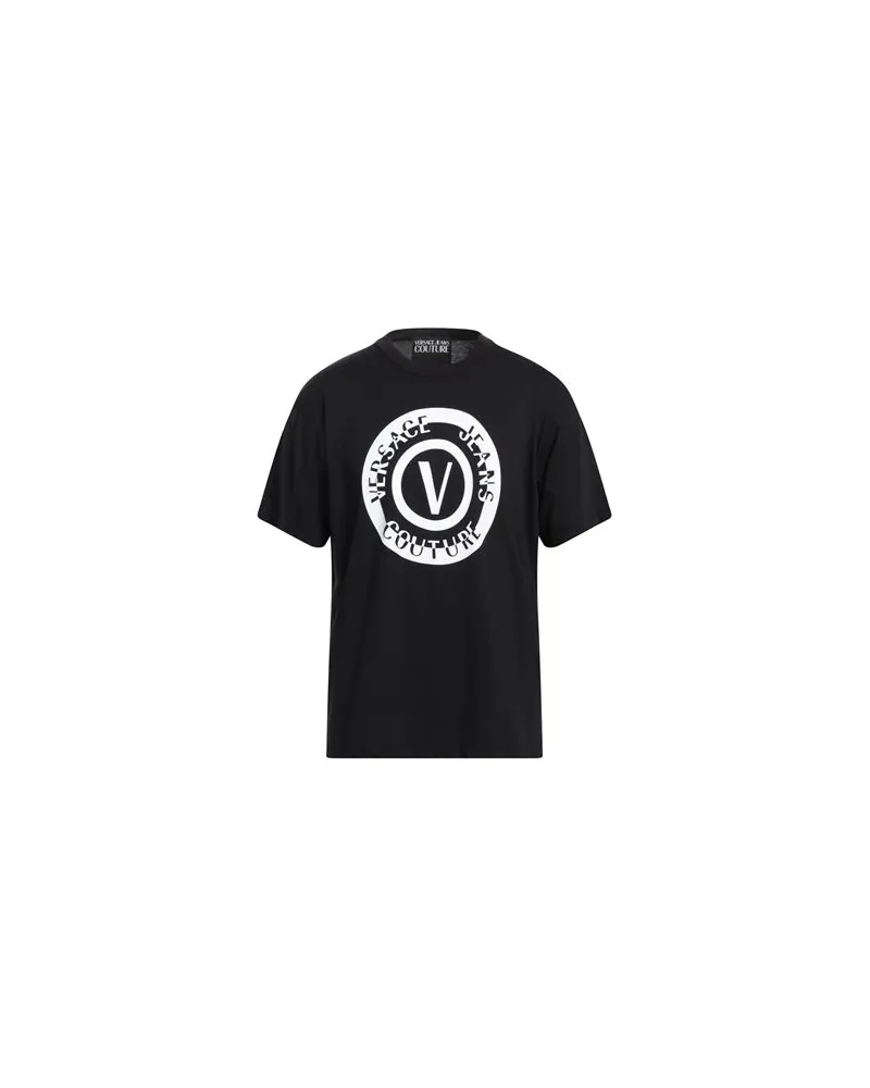 Versace Jeans TOPS - T-shirtsauf YOOX.COM Schwarz