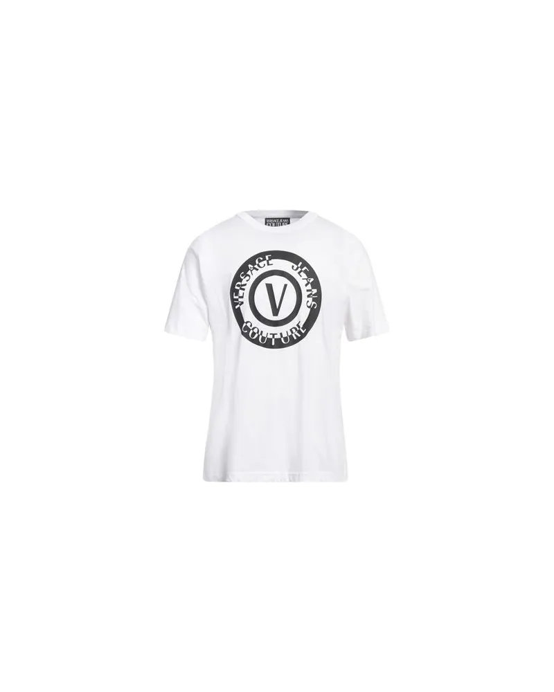 Versace Jeans TOPS - T-shirtsauf YOOX.COM Weiß
