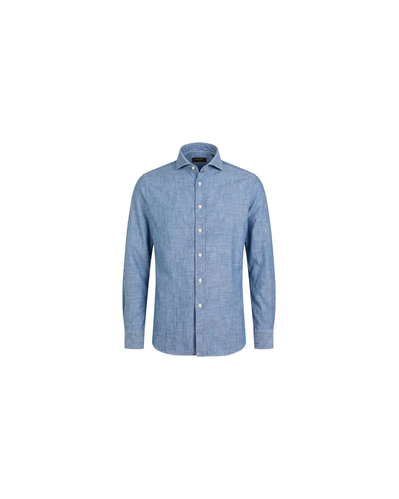 MOORER TOPS - Hemdenauf YOOX.COM Blau