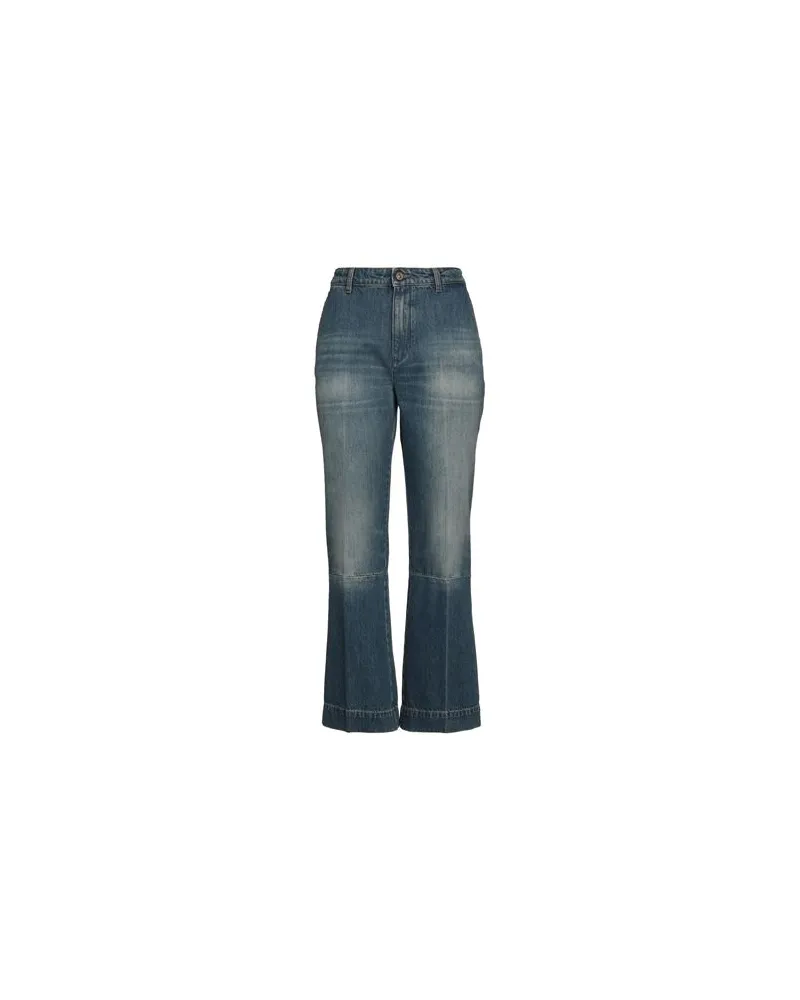 Victoria Beckham HOSEN & RÖCKE - Jeanshosenauf YOOX.COM Blau