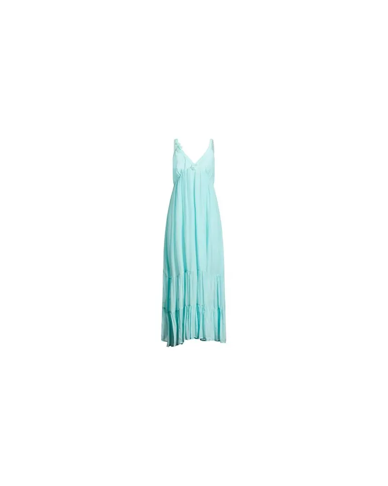 Blumarine KLEIDER - Maxi-Kleiderauf YOOX.COM Tūrkis