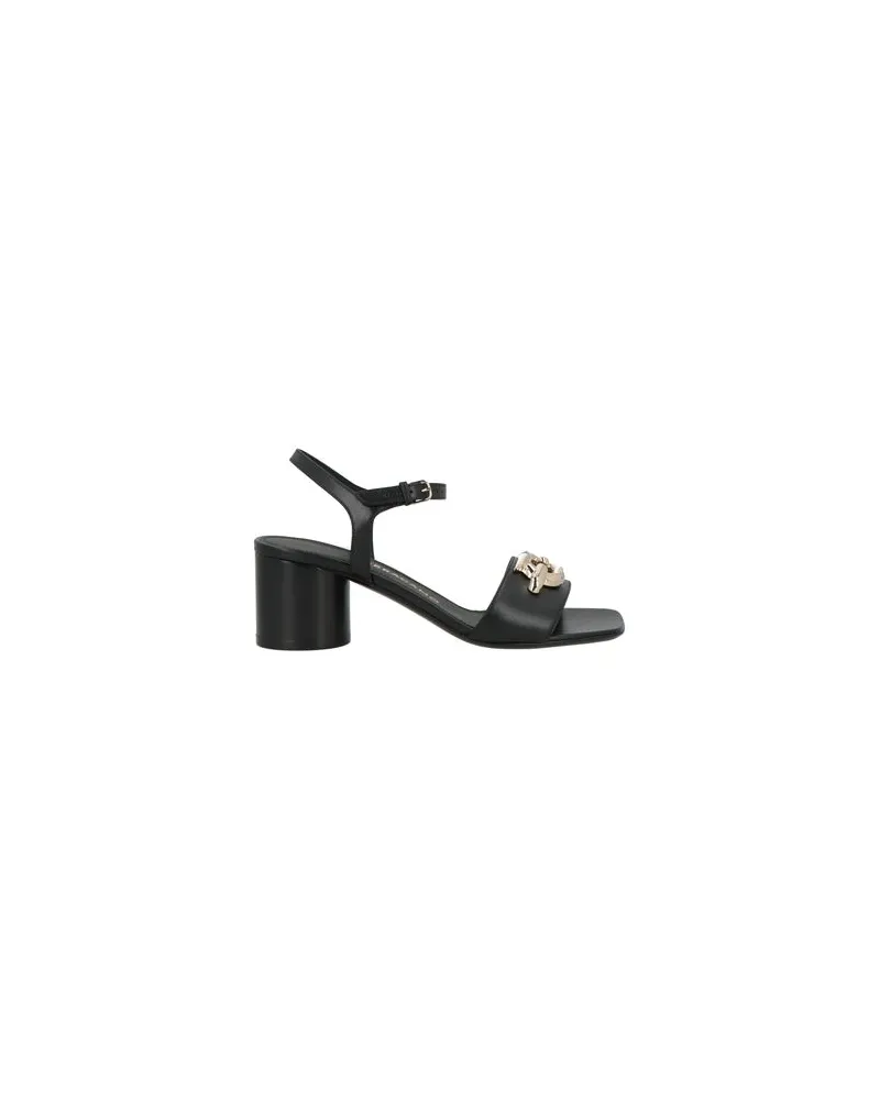 Ferragamo SCHUHE - Sandalenauf YOOX.COM Schwarz
