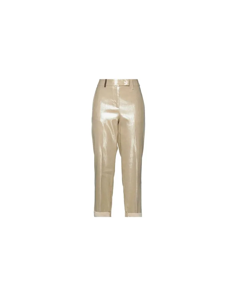Peserico HOSEN & RÖCKE - Hosenauf YOOX.COM Gold