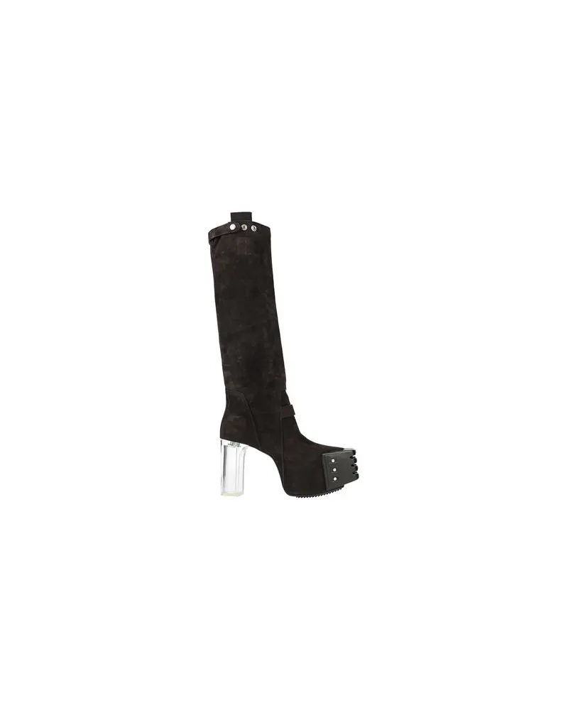 Rick Owens SCHUHE - Stiefelauf YOOX.COM Schwarz