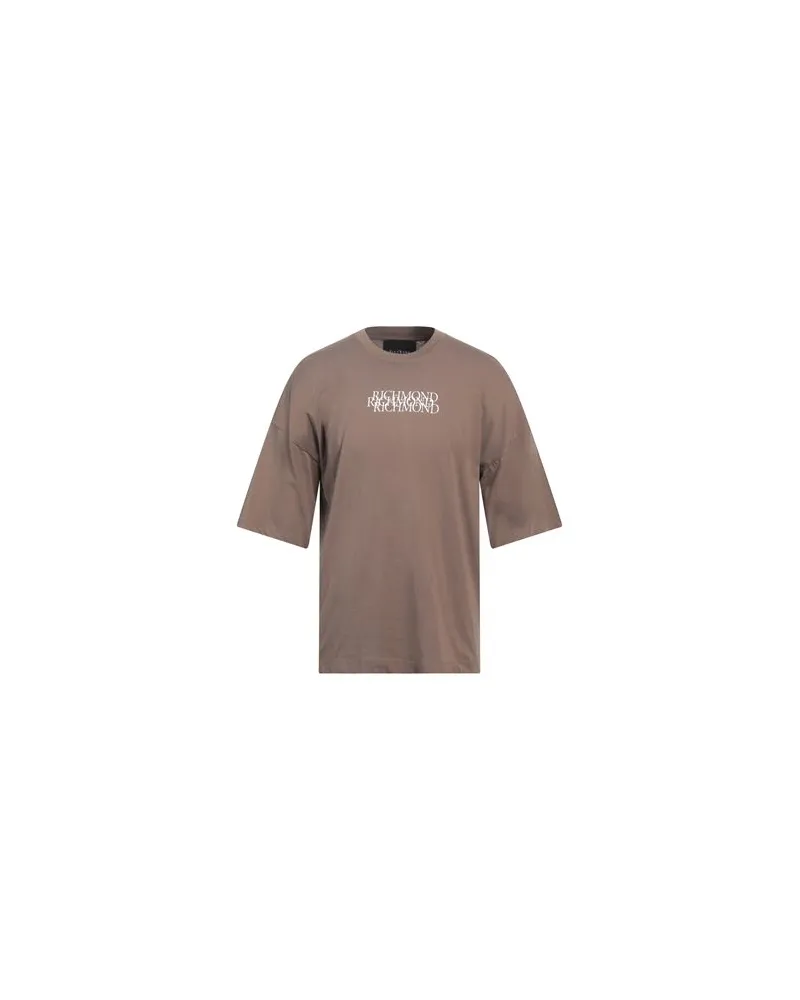 John Richmond TOPS - T-shirtsauf YOOX.COM Khaki