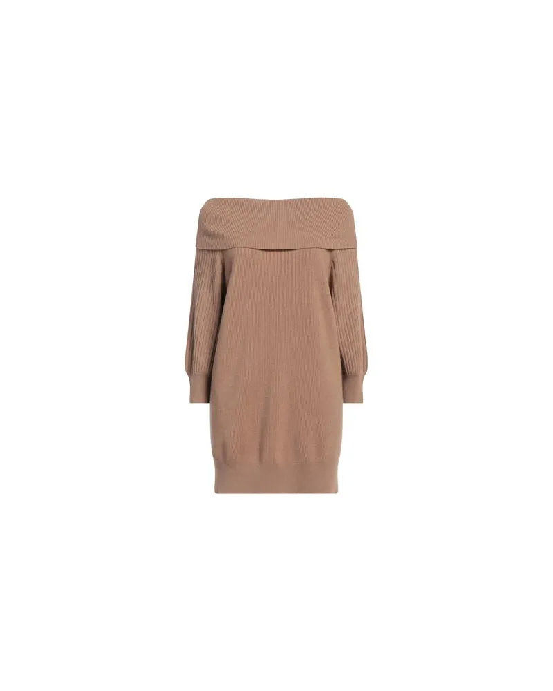AGNONA KLEIDER - Mini-Kleiderauf YOOX.COM Kamel