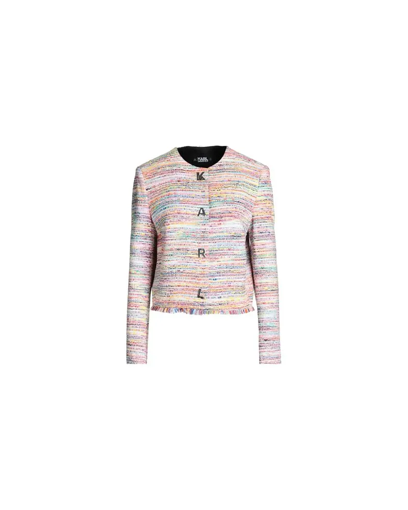 Karl Lagerfeld BOUCLE JACKET - ANZÜGE und CO-ORDS - Blazersauf YOOX.COM Orange
