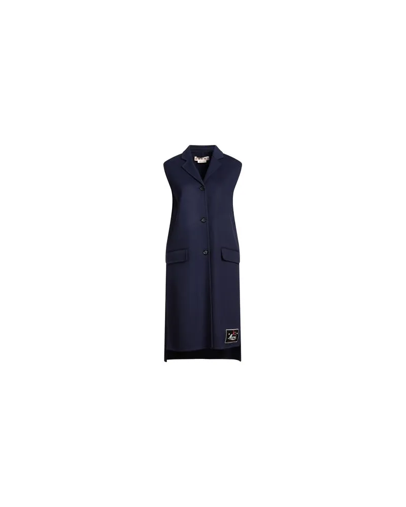 Marni JACKEN & MÄNTEL - Mäntelauf YOOX.COM Marineblau