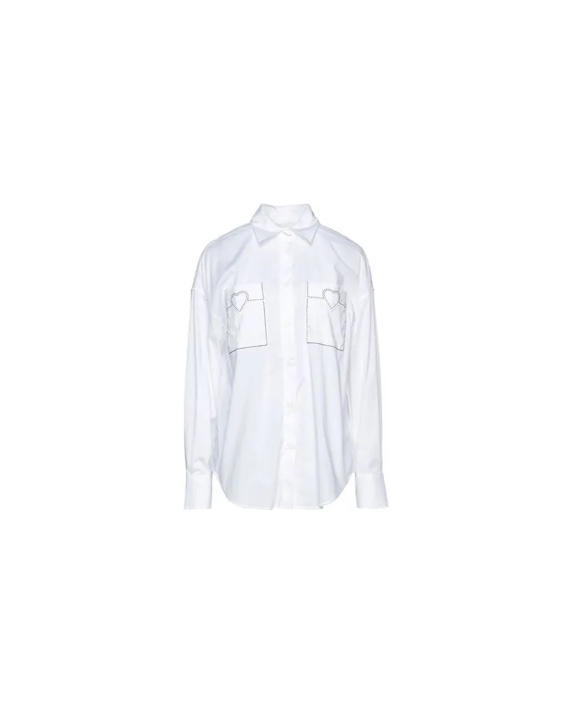 Moschino TOPS - Hemdenauf YOOX.COM Weiß