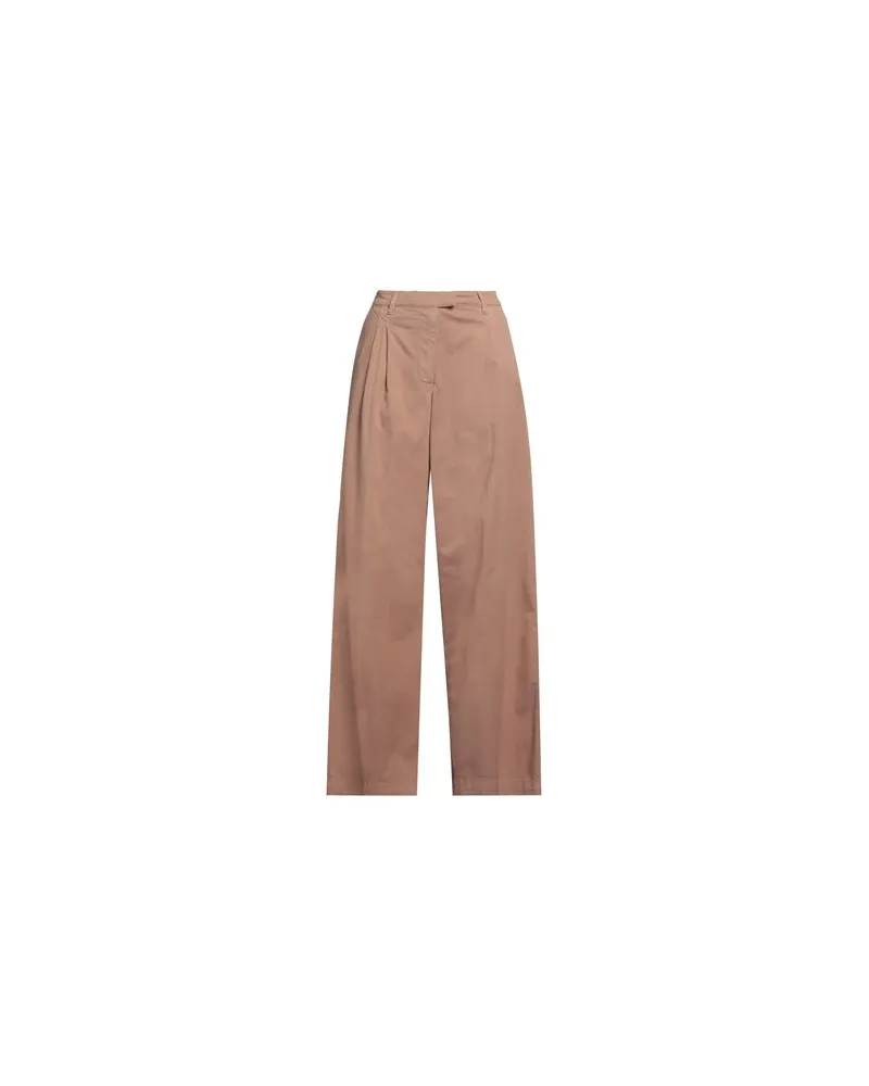 Pinko HOSEN & RÖCKE - Hosenauf YOOX.COM Hellbraun