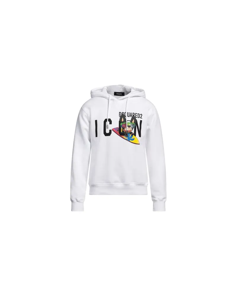 Dsquared2 TOPS - Sweatshirtsauf YOOX.COM Weiß