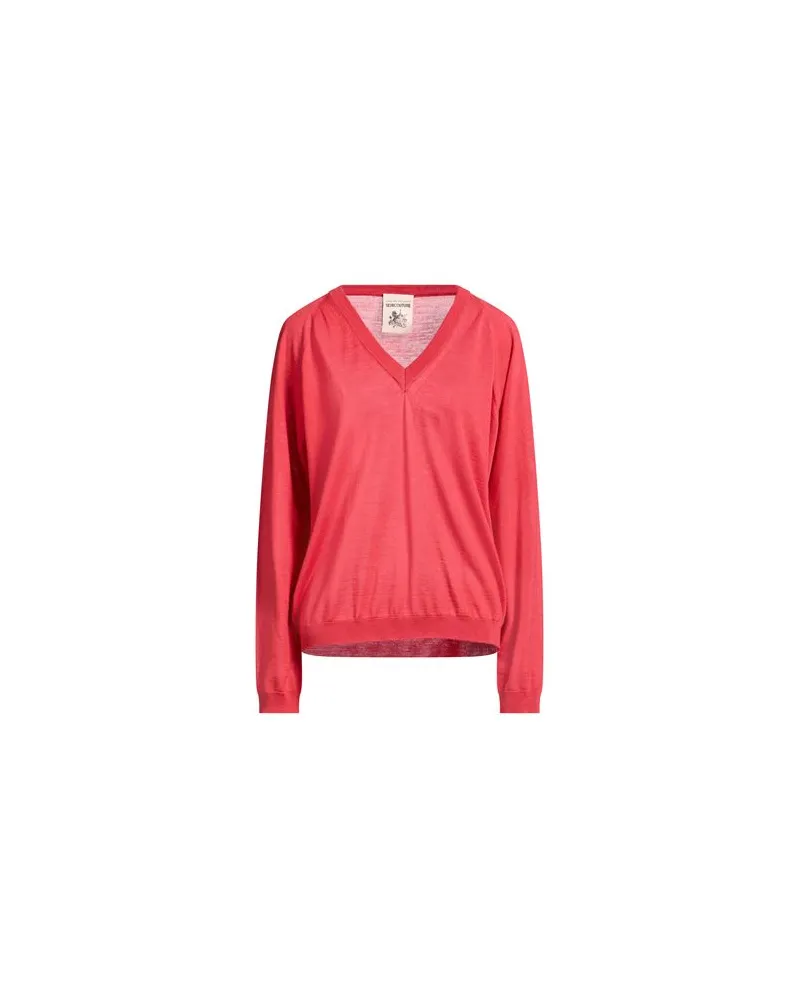 Semicouture STRICKWAREN - Pulloverauf YOOX.COM Koralle