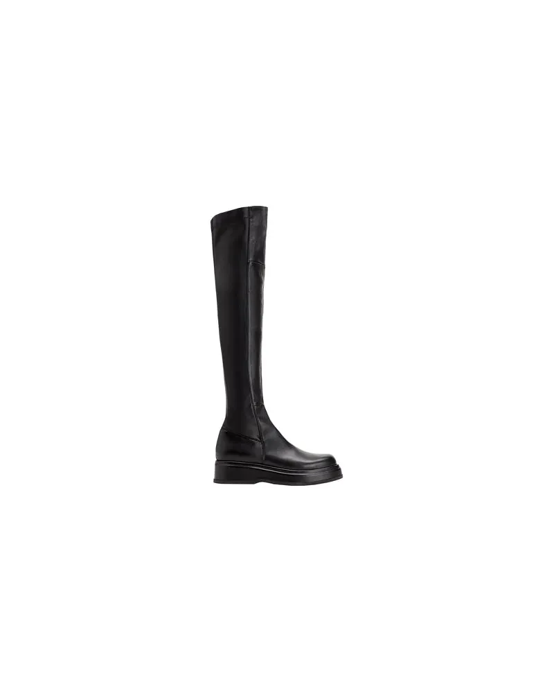 Leonardo Principi SCHUHE - Stiefelauf YOOX.COM Schwarz