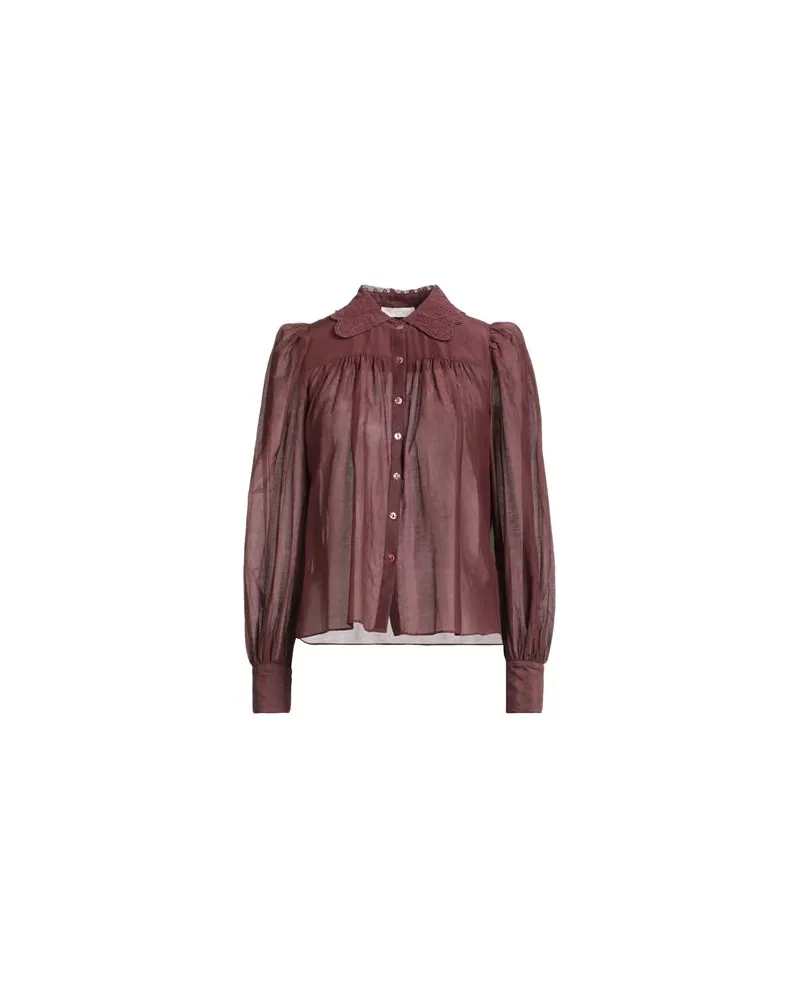 Ulla Johnson TOPS - Hemdenauf YOOX.COM Schokobraun