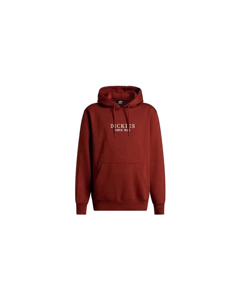 Dickies TOPS - Sweatshirtsauf YOOX.COM Ziegelrot