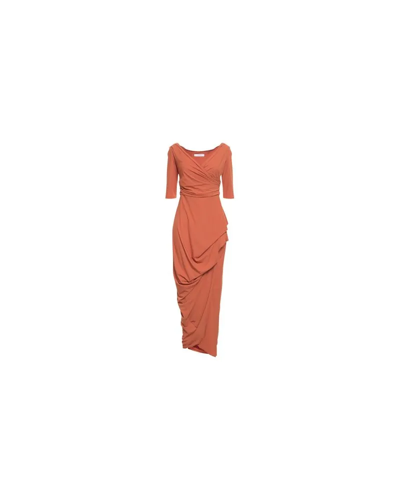 Chiara Boni KLEIDER - Maxi-Kleiderauf YOOX.COM Rostrot