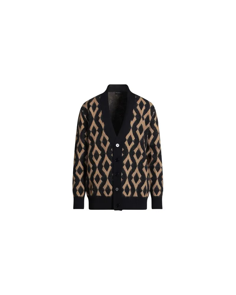 Emporio Armani STRICKWAREN - Strickjackenauf YOOX.COM Nachtblau