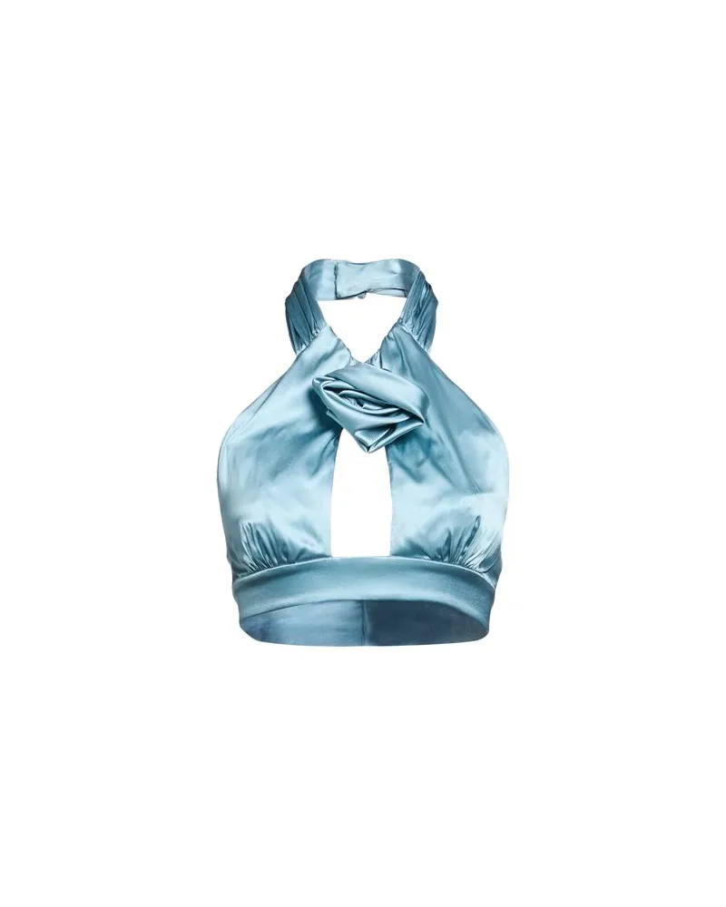 Alessandra Rich TOPS - Topsauf YOOX.COM Himmelblau
