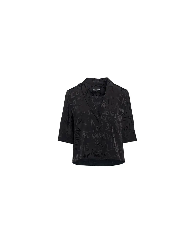 Zadig & Voltaire TOPS - Hemdenauf YOOX.COM Schwarz