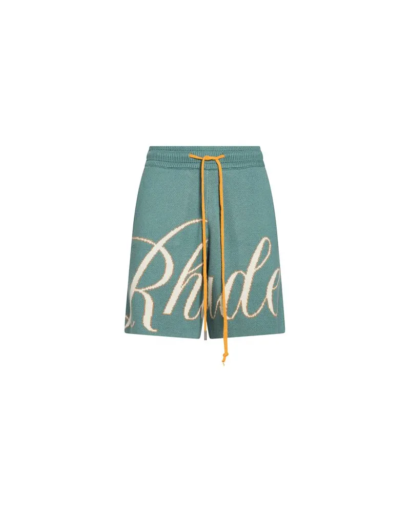 RHUDE HOSEN & RÖCKE - Shorts & Bermudashortsauf YOOX.COM Salbeigrün