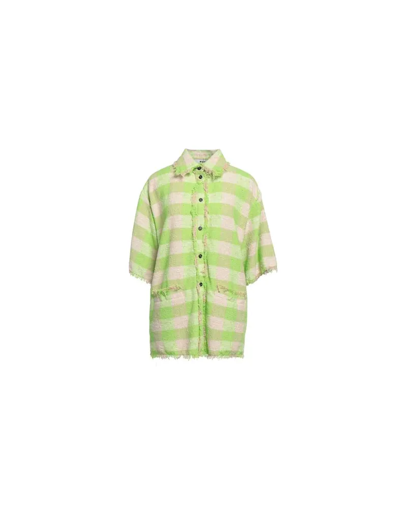 MSGM TOPS - Hemdenauf YOOX.COM Grün