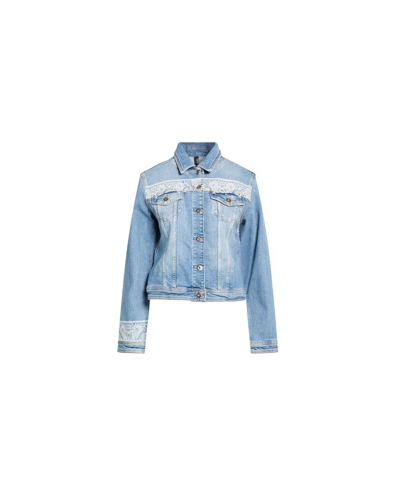 Liu Jo JACKEN & MÄNTEL - Jeansjacken/Mäntelauf YOOX.COM Blau