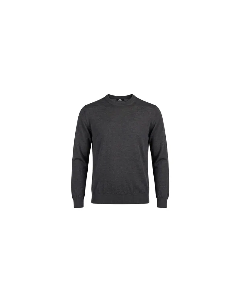 Alpha Studio THE FINE ESSENTIALS - STRICKWAREN - Pulloverauf YOOX.COM Braungrau