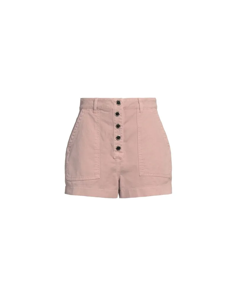 Elisabetta Franchi HOSEN & RÖCKE - Jeansshortsauf YOOX.COM Hellrosa