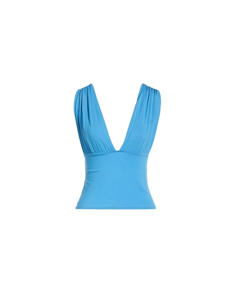 KONTATTO TOPS - Topsauf YOOX.COM Azurblau