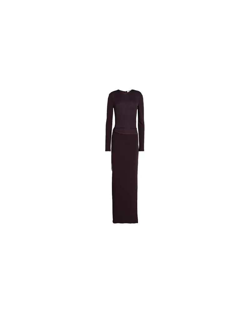 Fendi KLEIDER - Maxi-Kleiderauf YOOX.COM Dunkelviolett