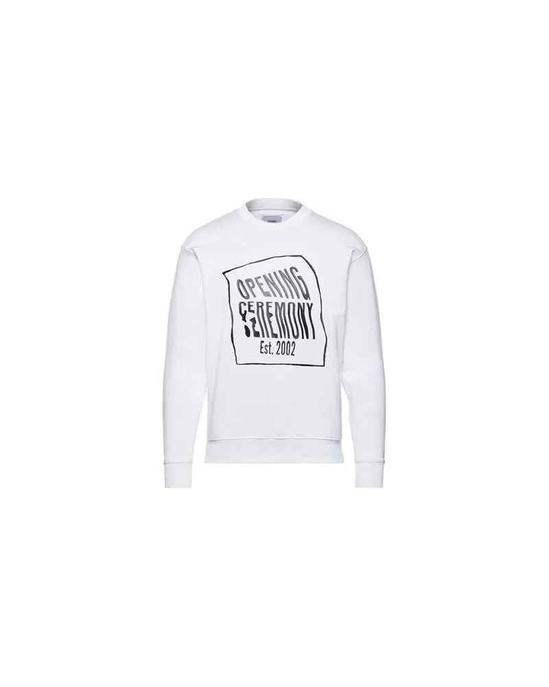 Opening Ceremony TOPS - Sweatshirtsauf YOOX.COM Weiß