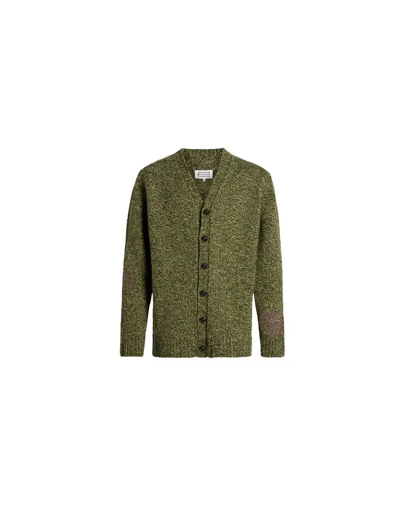 Maison Margiela STRICKWAREN - Strickjackenauf YOOX.COM Militärgrün