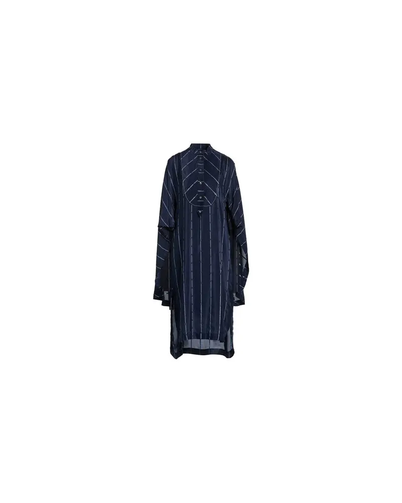 Lanvin KLEIDER - Midi-Kleiderauf YOOX.COM Marineblau