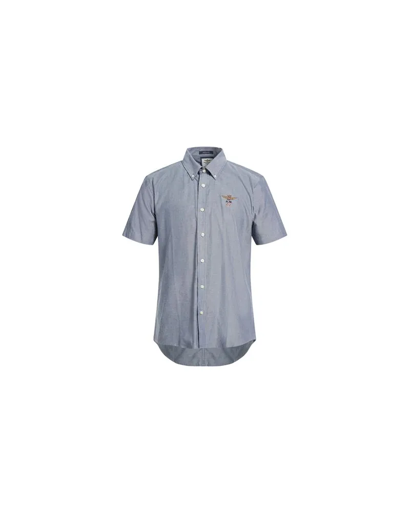 Aeronautica Militare TOPS - Hemdenauf YOOX.COM Taubenblau