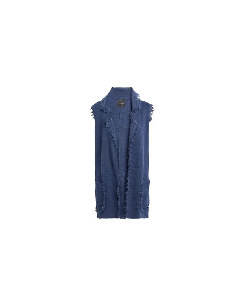 Roberto Collina STRICKWAREN - Strickjackenauf YOOX.COM Marineblau