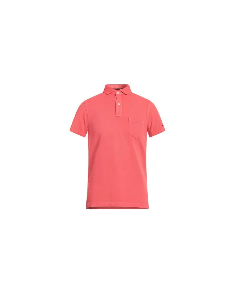 Tommy Hilfiger TOPS - Poloshirtsauf YOOX.COM Koralle