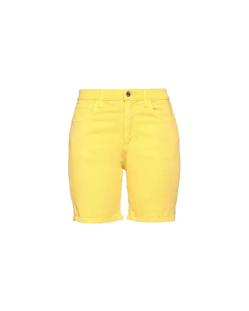 Liu Jo HOSEN & RÖCKE - Jeansshortsauf YOOX.COM Gelb