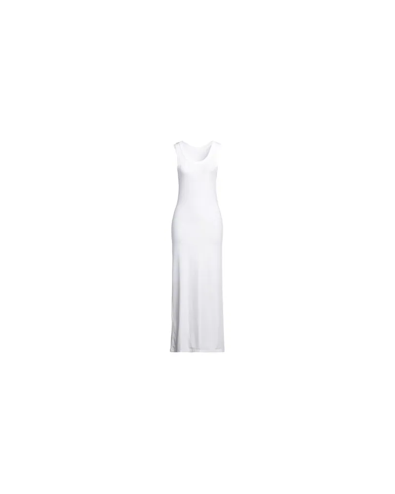 BARENA KLEIDER - Maxi-Kleiderauf YOOX.COM Weiß