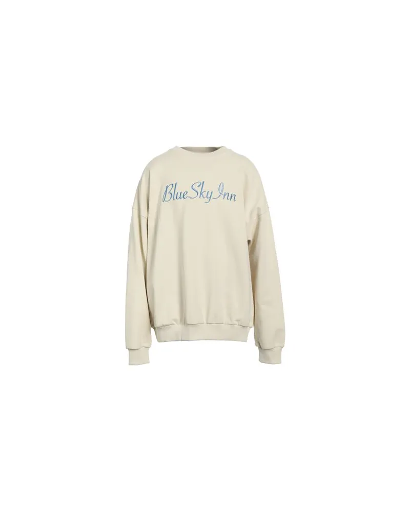 Blue Sky Inn TOPS - Sweatshirtsauf YOOX.COM Cremeweiß
