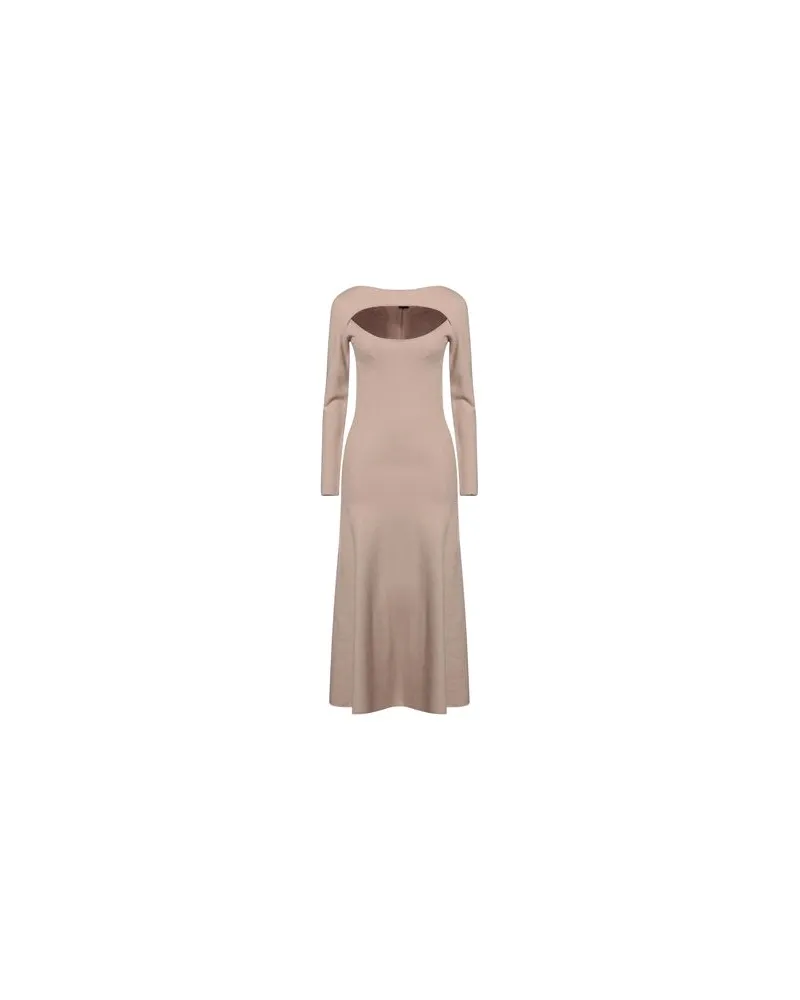 Pinko KLEIDER - Maxi-Kleiderauf YOOX.COM Beige