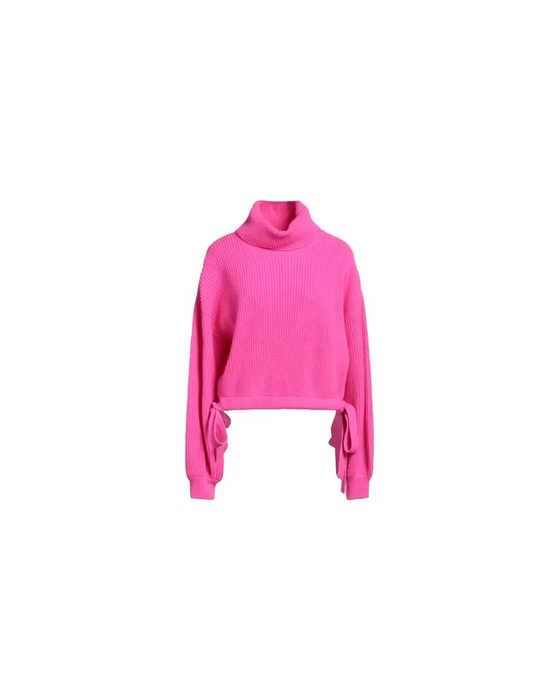 MSGM STRICKWAREN - Rollkragenpulloverauf YOOX.COM Fuchsia