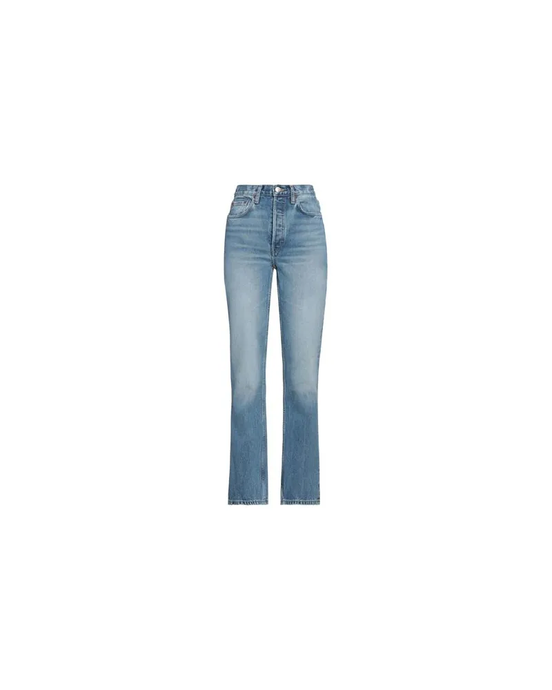 RE/DONE HOSEN & RÖCKE - Jeanshosenauf YOOX.COM Blau