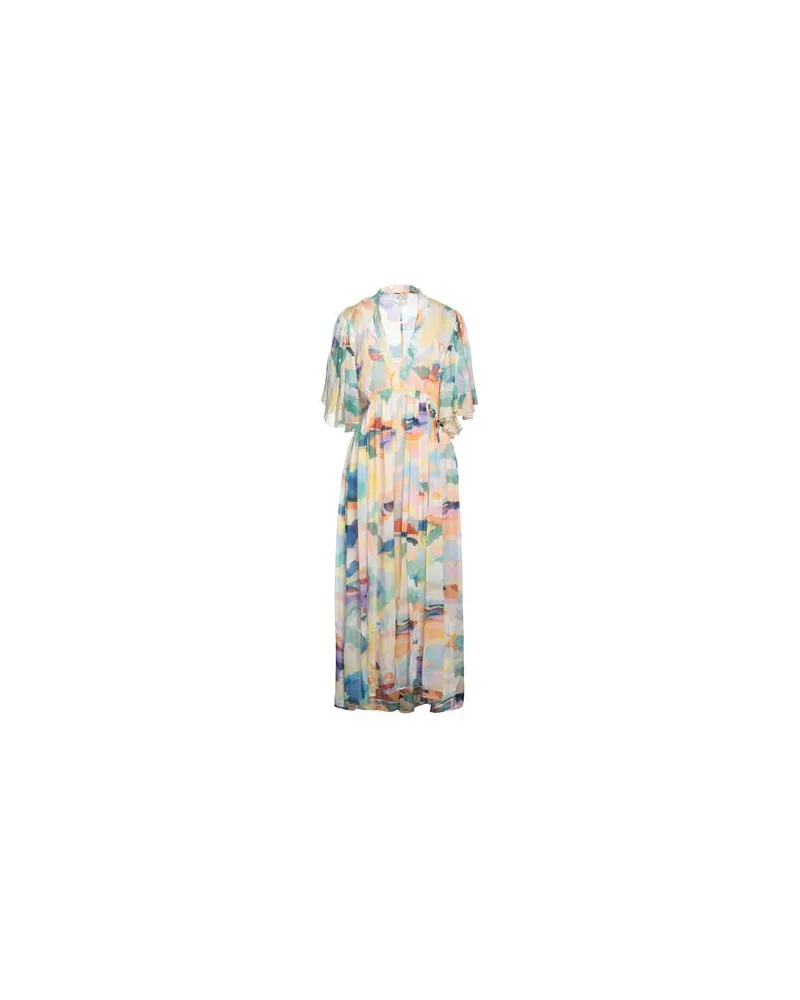 forte_forte KLEIDER - Maxi-Kleiderauf YOOX.COM Pastellgelb