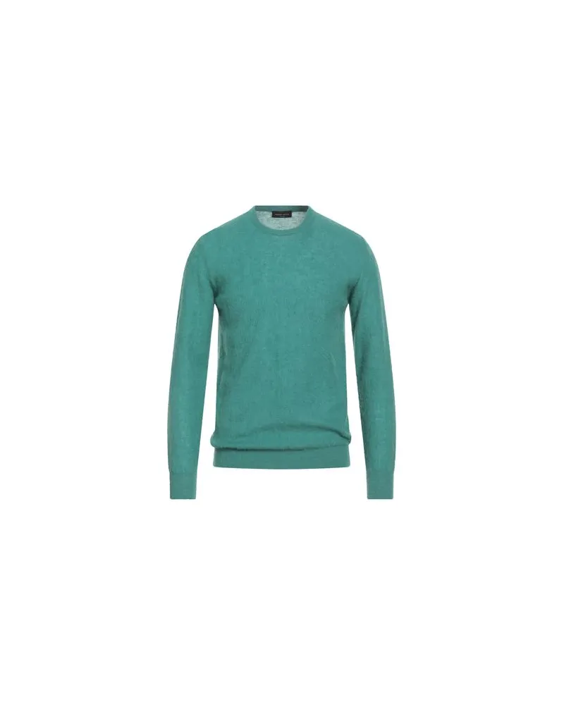 Roberto Collina STRICKWAREN - Pulloverauf YOOX.COM Smaragdgrün