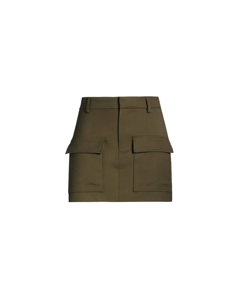 P.A.R.O.S.H. HOSEN & RÖCKE - Miniröckeauf YOOX.COM Militärgrün