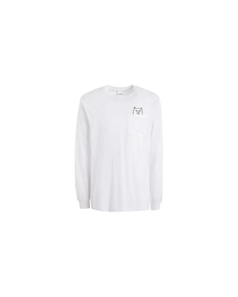 Ripndip Lord Nermal LS  - TOPS - T-shirtsauf YOOX.COM Weiß