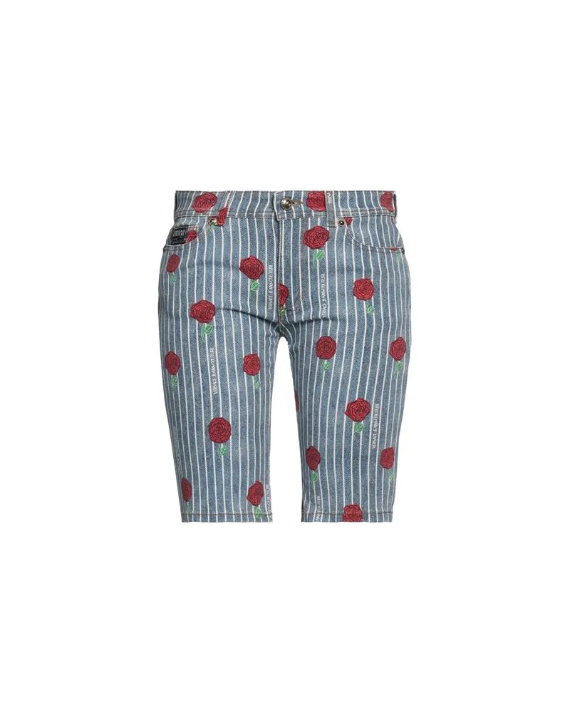 Versace Jeans HOSEN & RÖCKE - Jeansshortsauf YOOX.COM Blau